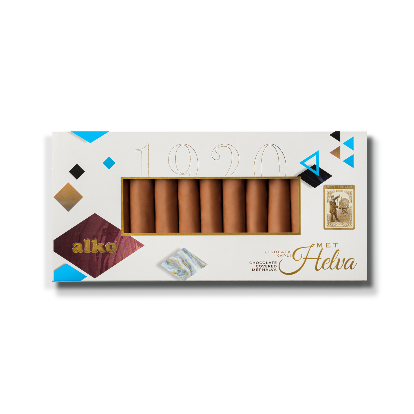 Kaplamalı Met Helvası 400 gr