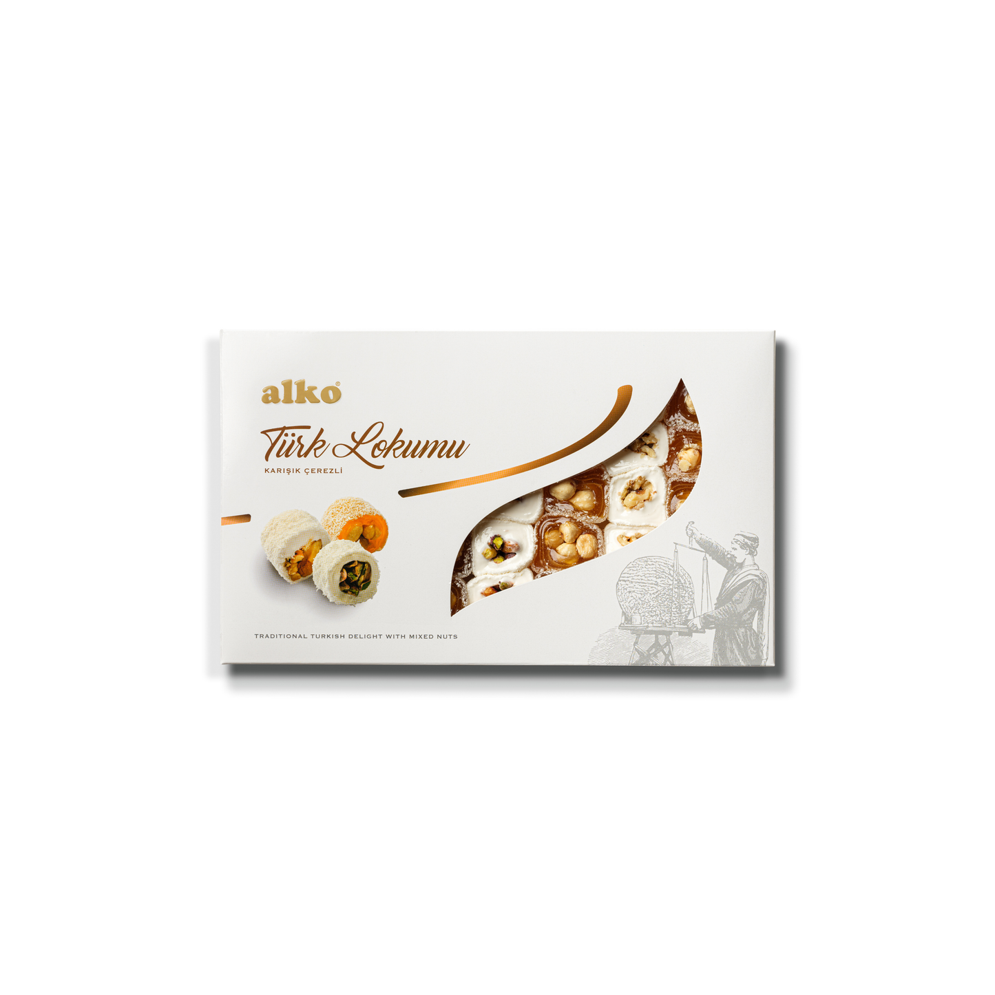 Karışık Çerezli Lokum 550 gr
