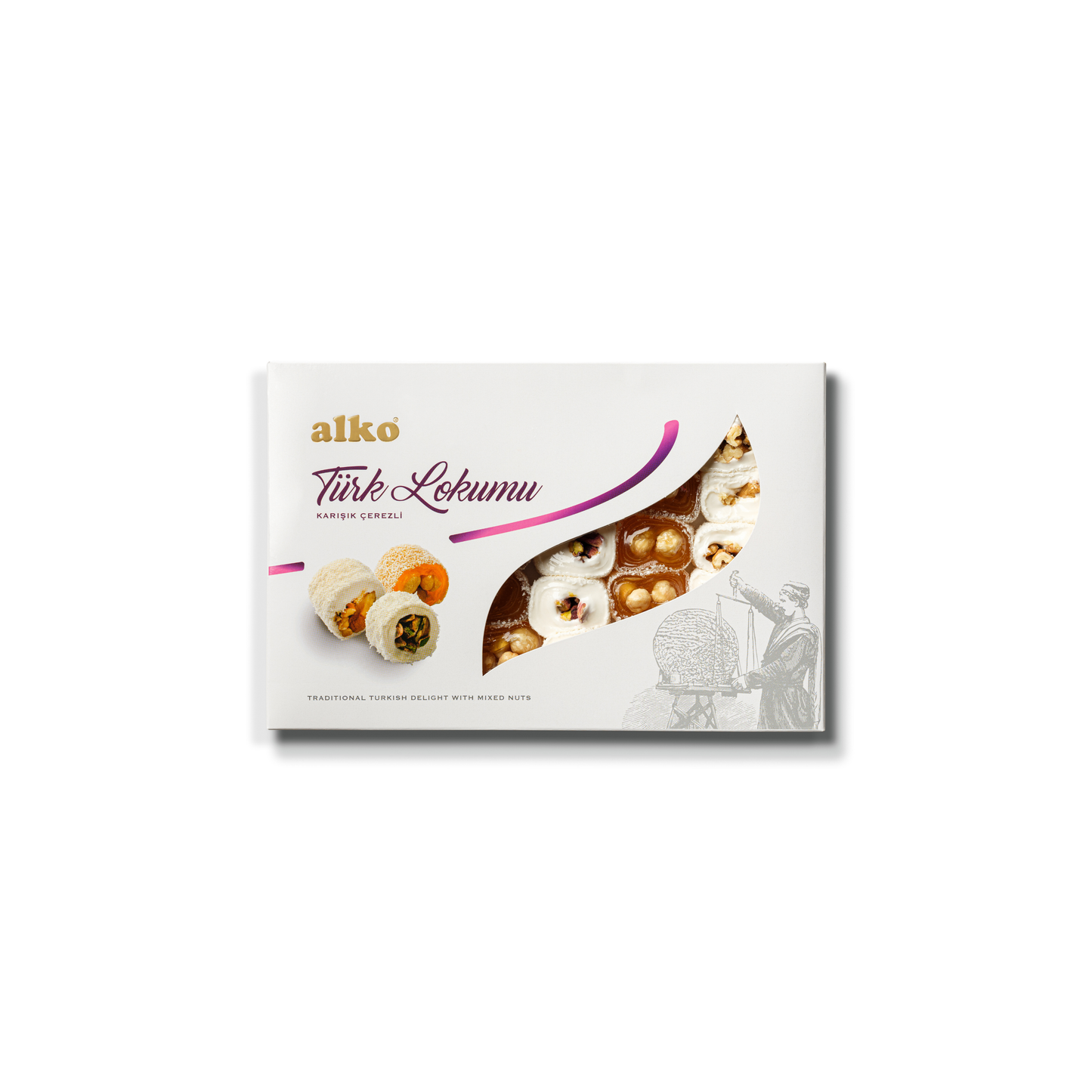 Karışık Çerezli Lokum 450 gr