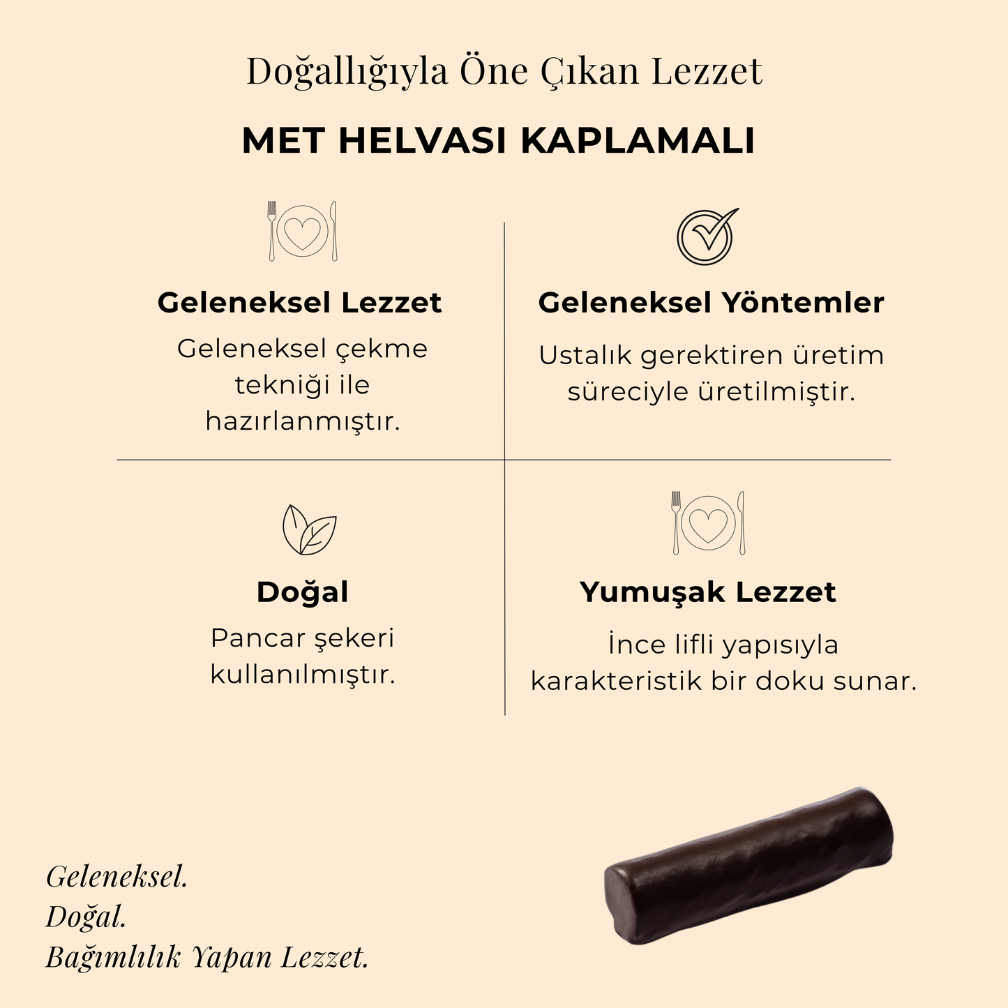 Met Helvası Kaplamalı 400 gr