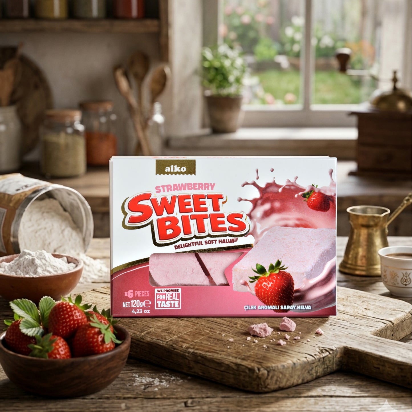 Sweet Bites Saray Helvası Lezzet Paketi 4*120 gr