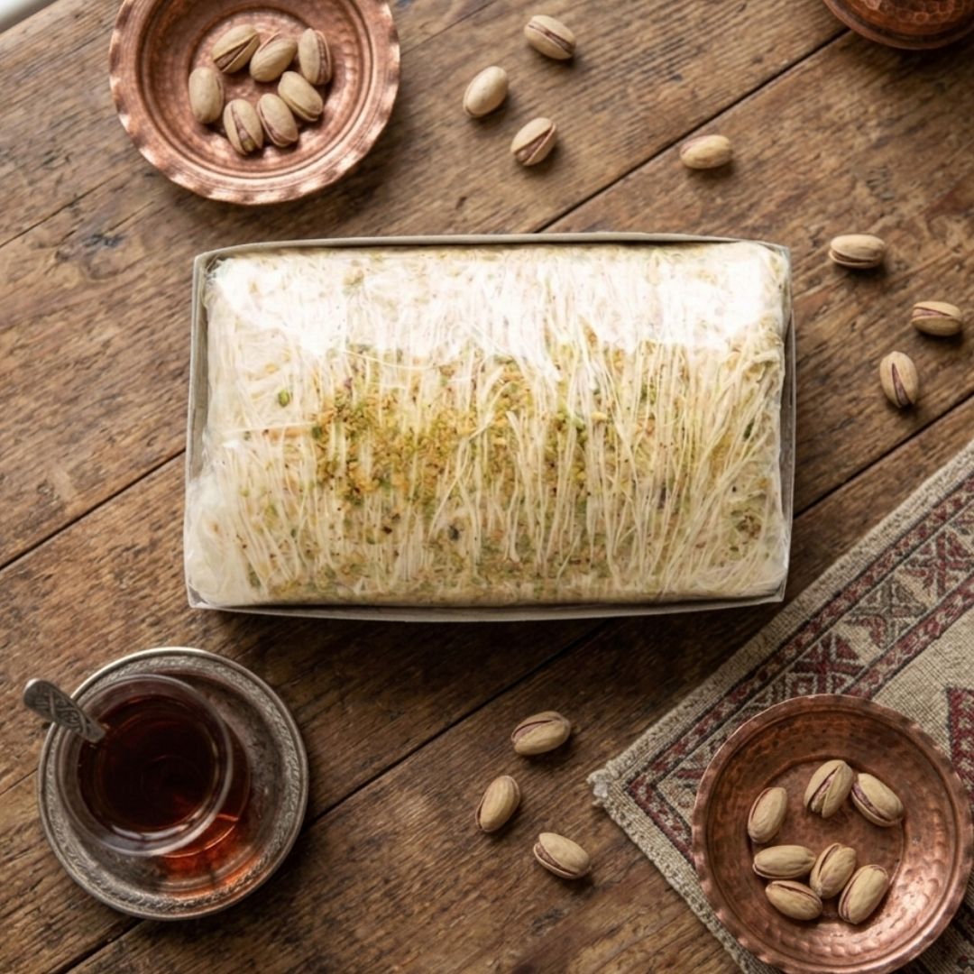 Kabarık Pişmaniye Antep Fıstıklı 500 gr