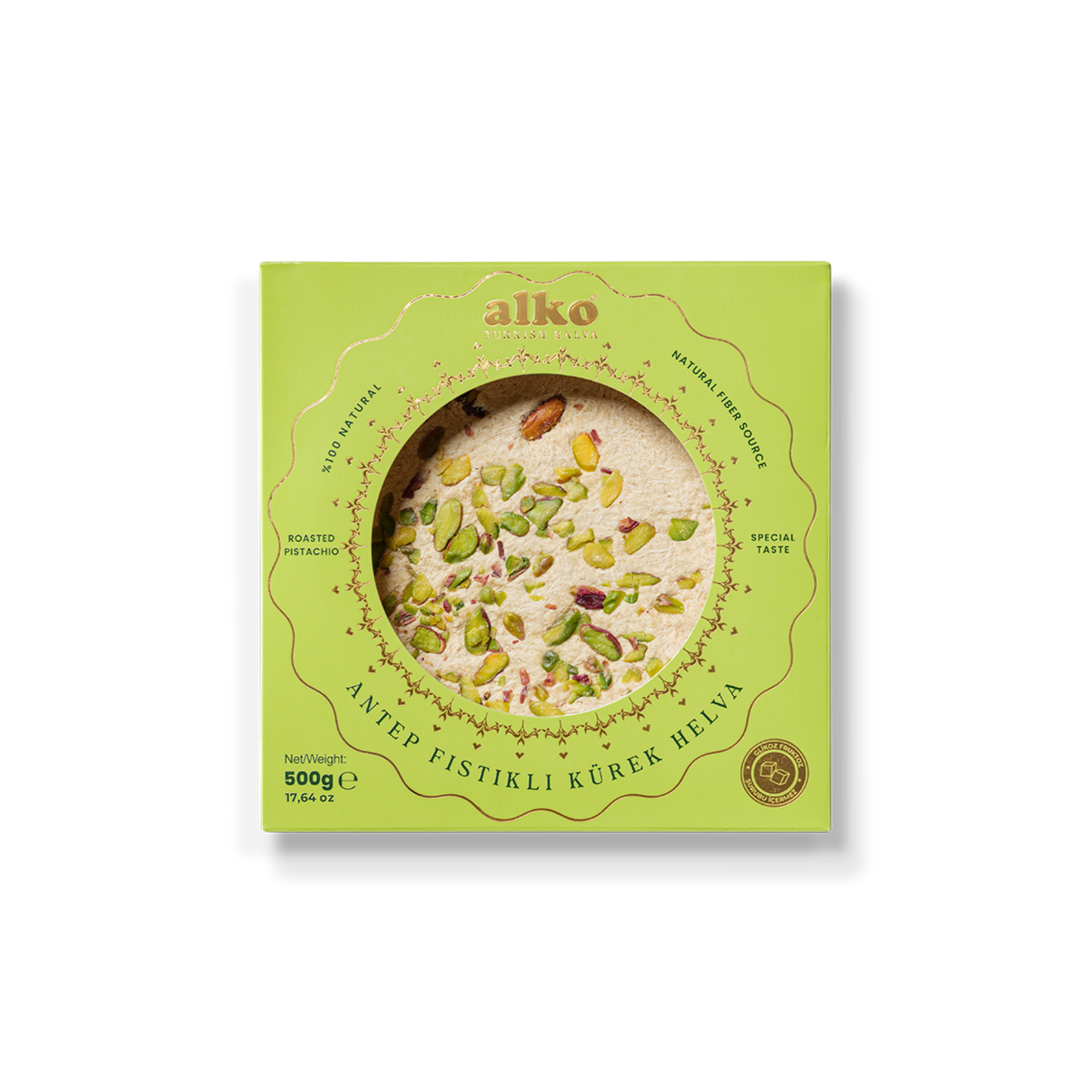 Kürek Tahin Helva Antep Fıstıklı 500 gr