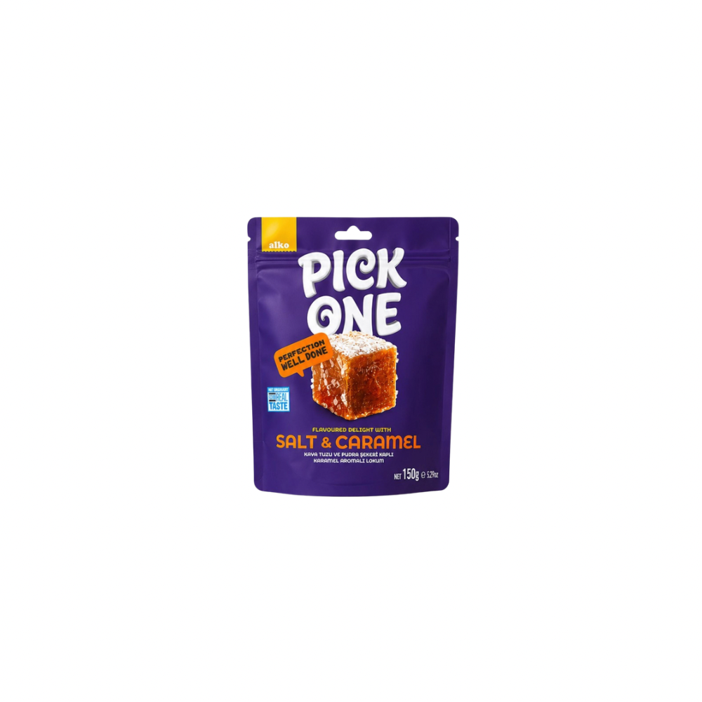 Tuzlu Karamel Aromalı Lokum 150 gr
