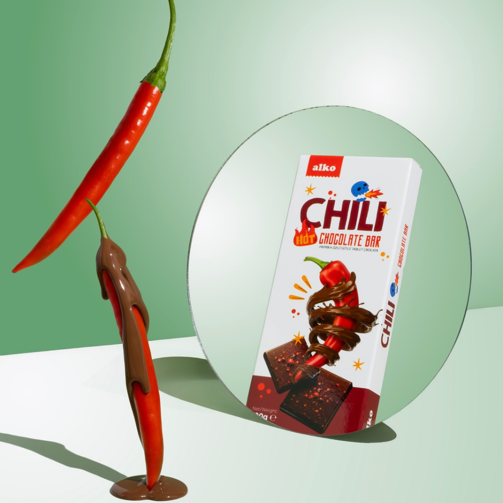 Paprika Özlü Sütlü Tablet Çikolata 100 gr