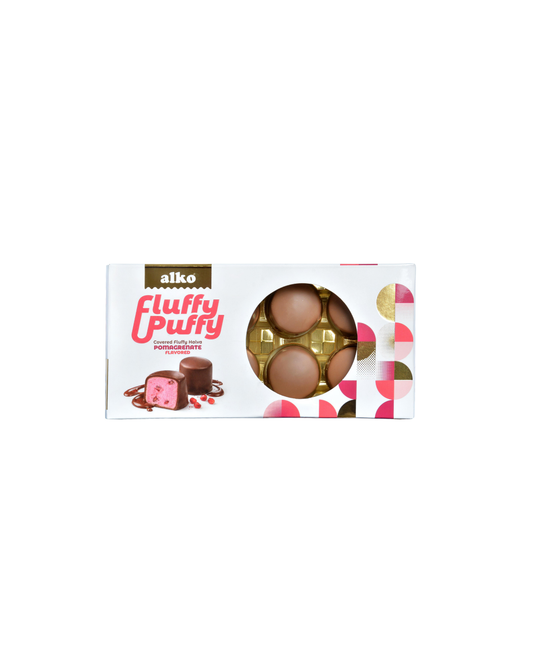 Fluffy Puffy Kaplamalı Nar Aromalı Pişmaniye 130 gr