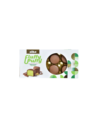 Fluffy Puffy Kaplamalı Pişmaniye Antep Fıstıklı 130 gr
