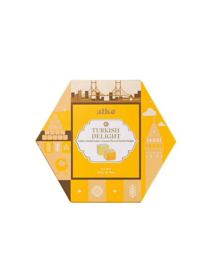 Alko Pudra Şekeri Kaplı Limon Aromalı Lokum 300 gr