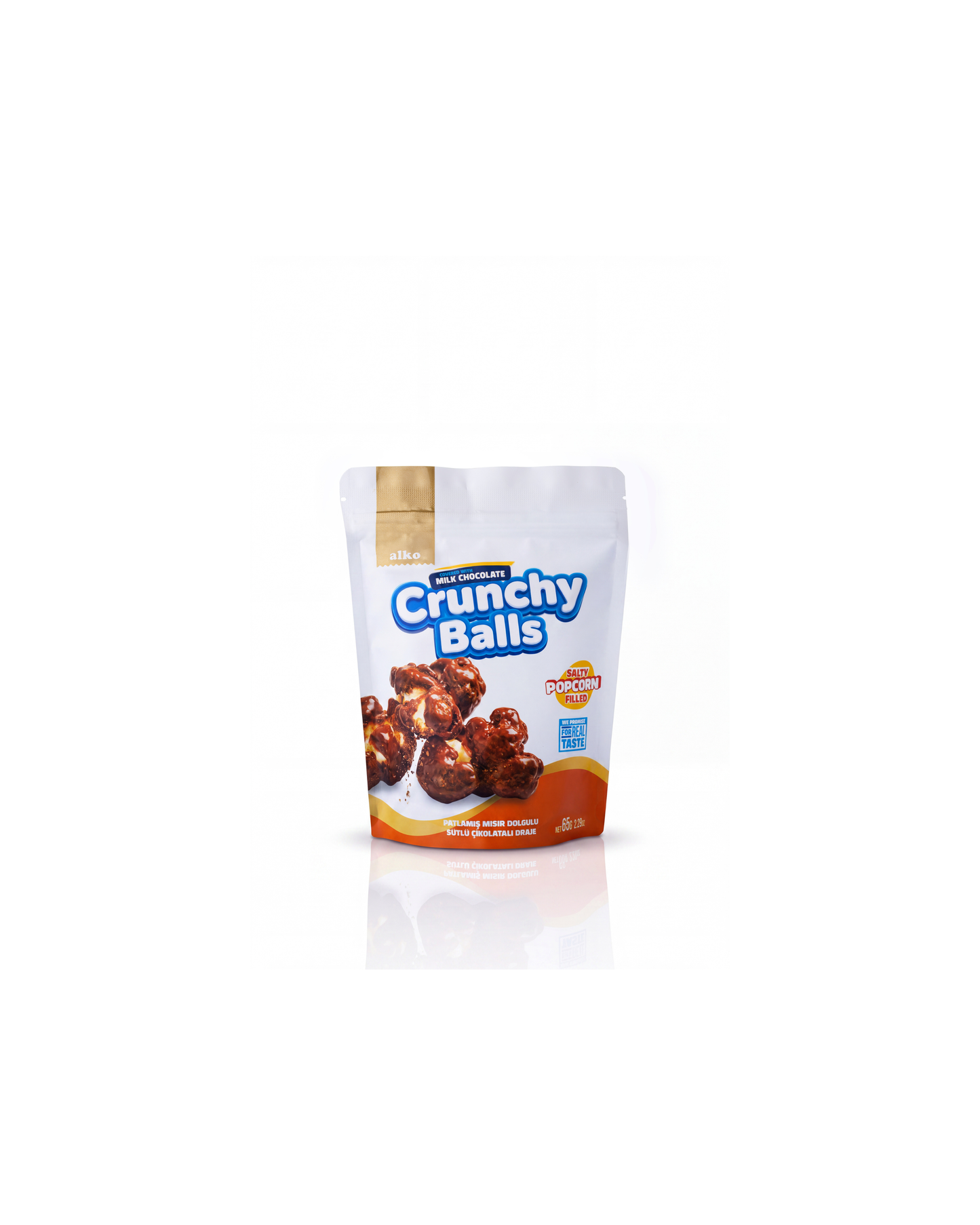 Crunchy Balls Mısır Patlaklı Draje 65 gr