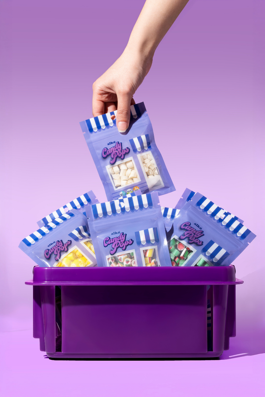 Candy Pops  Kırma Akide Şekeri Lezzet Paketi 5x50 gr