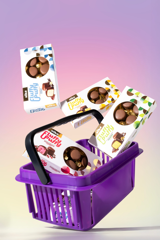 Fluffy Puffy Kaplamalı Pişmaniye Lezzet paketi 4x130 gr