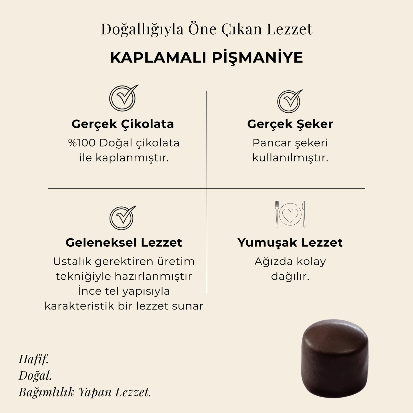 Kaplamalı Pişmaniye 130 gr