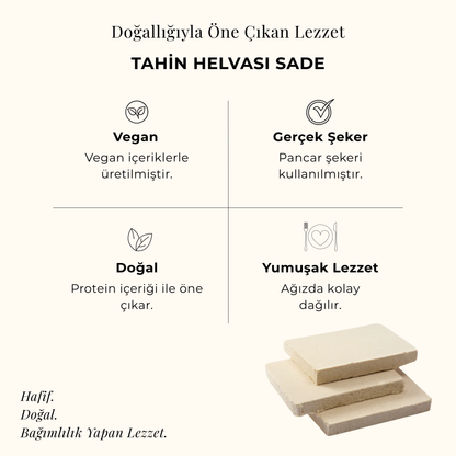 Tahin Helvası Sade 80 gr
