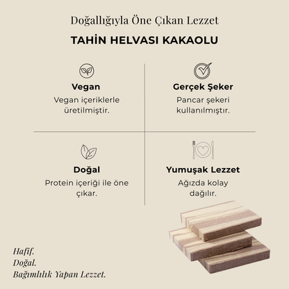 Tahin Helvası Kakaolu 200 gr