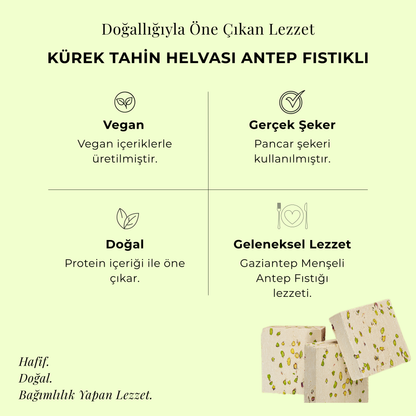 Kürek Tahin Helvası Antep Fıstıklı 500 gr
