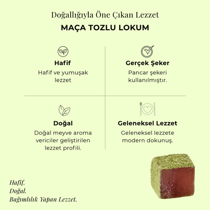 Maça Tozlu Lokum 150 gr