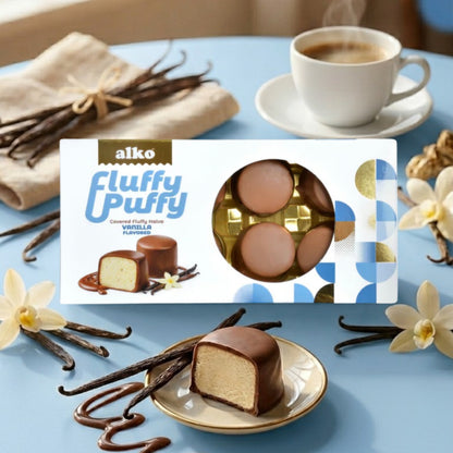 Fluffy Puffy Kaplamalı Pişmaniye Sade 130 gr