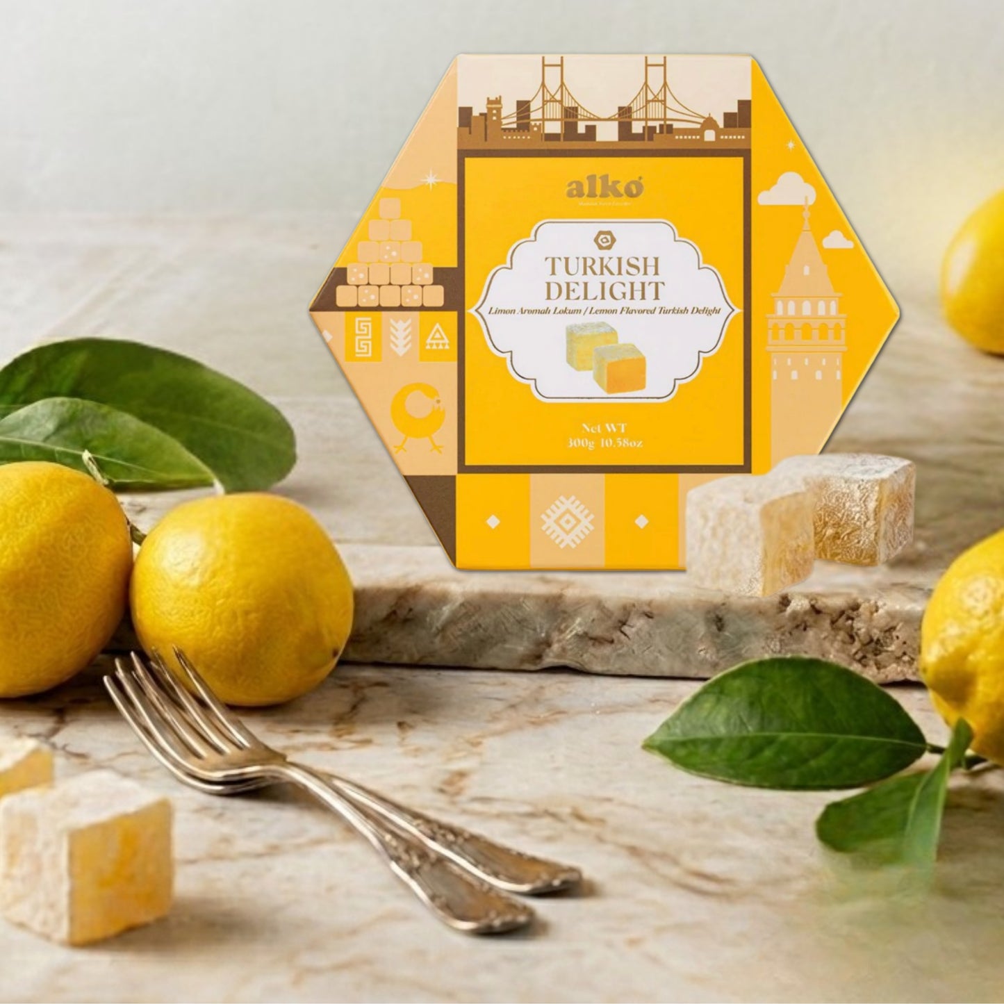 Mini Afyon Lokumu Limonlu 300 gr