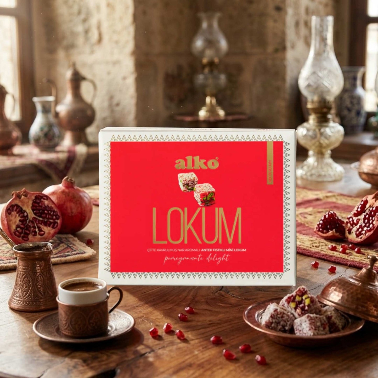 Mini Afyon Lokumu Narlı  250 gr