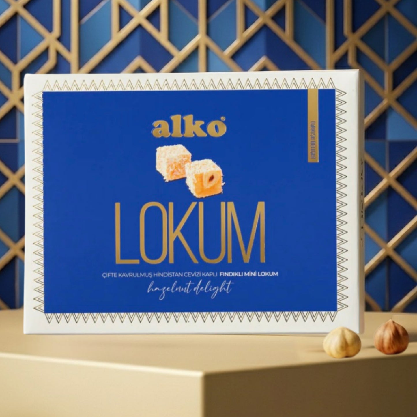 Mini Afyon Lokumu Fındıklı 250 gr