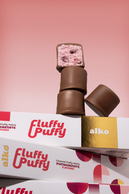 Fluffy Puffy Kaplamalı Pişmaniye Lezzet paketi 4x130 gr