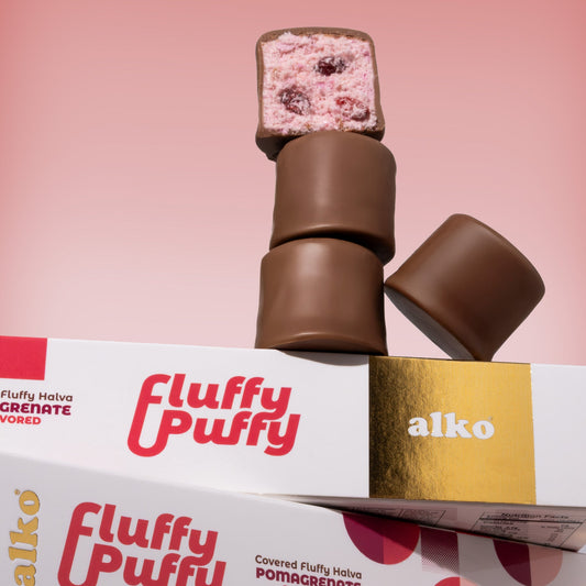 Fluffy Puffy Kaplamalı Pişmaniye Narlı  130 gr
