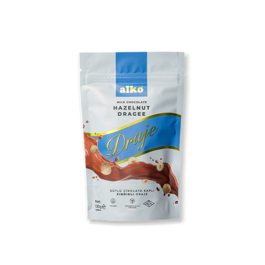 Sütlü Çikolatalı Fındık Draje 130 gr