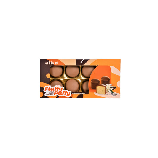 Fluffy Puffy Kaplamalı Vanilya Aromalı Pişmaniye 130 gr