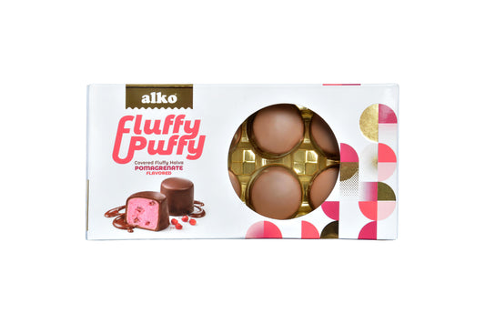 Fluffy Puffy Kaplamalı Nar Aromalı Pişmaniye 130 gr