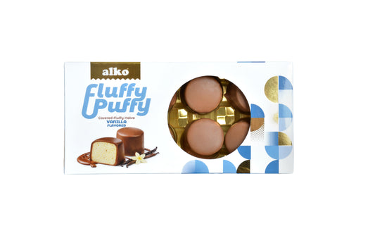 Fluffy Puffy Kaplamalı Vanilya Aromalı Pişmaniye 130 gr